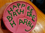 "Happee Birthdae Harry" Coin Purse