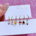 Disney Charm Earrings Collection 1+1=3