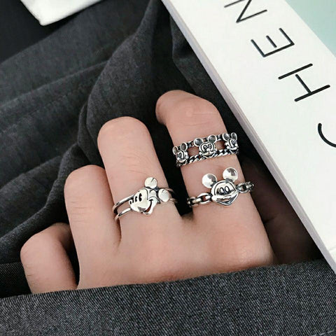 2021 New Fashion Mickey Rings