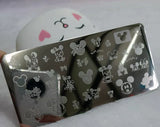 Cartoon Nail Art Stamping Plates 1+1=3