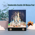 Cinderella Castle 3D Memo Pad