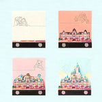 Cinderella Castle 3D Memo Pad