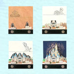 Cinderella Castle 3D Memo Pad