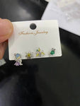 Disney Charm Earrings Collection 1+1=3