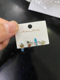 Disney Charm Earrings Collection 1+1=3