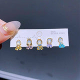 Disney Charm Earrings Collection 1+1=3