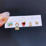 Disney Charm Earrings Collection 1+1=3