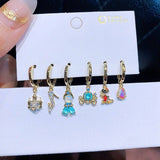 Disney Charm Earrings Collection 1+1=3