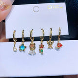 Disney Charm Earrings Collection 1+1=3