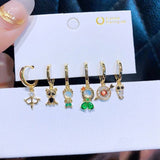 Disney Charm Earrings Collection 1+1=3