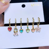 Disney Charm Earrings Collection 1+1=3