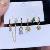 Disney Charm Earrings Collection 1+1=3