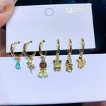 Disney Charm Earrings Collection 1+1=3