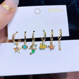 Disney Charm Earrings Collection 1+1=3