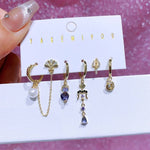 Disney Charm Earrings Collection 1+1=3