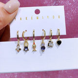 Disney Charm Earrings Collection 1+1=3