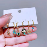 Disney Charm Earrings Collection 1+1=3