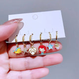 Disney Charm Earrings Collection 1+1=3