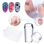 Silicone Nail Stamper Sets (2 Types) 1+1=3