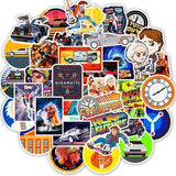 50pcs/pack Movie Back To The Future Stickers