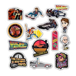 50pcs/pack Movie Back To The Future Stickers