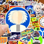 50pcs/pack Movie Back To The Future Stickers