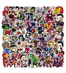 50pcs/pack Marvel Cartoon Stickers