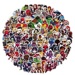 50pcs/pack Marvel Cartoon Stickers