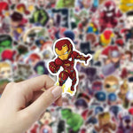 50pcs/pack Marvel Cartoon Stickers