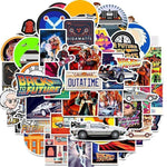 50pcs/pack Movie Back To The Future Stickers