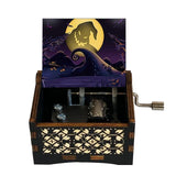 Wooden Music Box Type "The Nightmare Before Christmas"