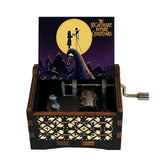 Wooden Music Box Type "The Nightmare Before Christmas"