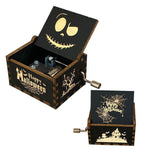 Wooden Music Box Type "The Nightmare Before Christmas"