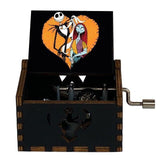 Wooden Music Box Type "The Nightmare Before Christmas"