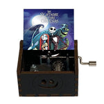 Wooden Music Box Type "The Nightmare Before Christmas"