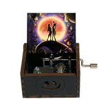 Wooden Music Box Type "The Nightmare Before Christmas"