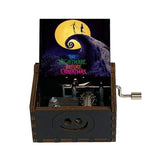 Wooden Music Box Type "The Nightmare Before Christmas"