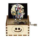 Wooden Music Box Type "The Nightmare Before Christmas"