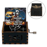 Wooden Music Box Type "The Nightmare Before Christmas"