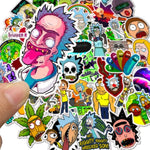 50pcs/pack Rick and Morty Stickers