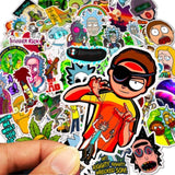 50pcs/pack Rick and Morty Stickers