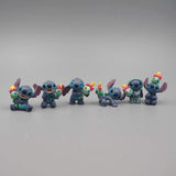 6pcs/set Stitch Cartoon Model Toy (6 Different Dolls)