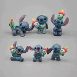 6pcs/set Stitch Cartoon Model Toy (6 Different Dolls)