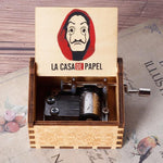 Wooden Music Box Type "La Casa De Papel"