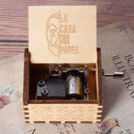 Wooden Music Box Type "La Casa De Papel"