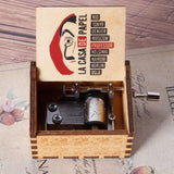 Wooden Music Box Type "La Casa De Papel"