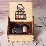 Wooden Music Box Type "La Casa De Papel"