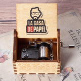 Wooden Music Box Type "La Casa De Papel"