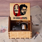 Wooden Music Box Type "La Casa De Papel"