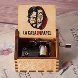 Wooden Music Box Type "La Casa De Papel"